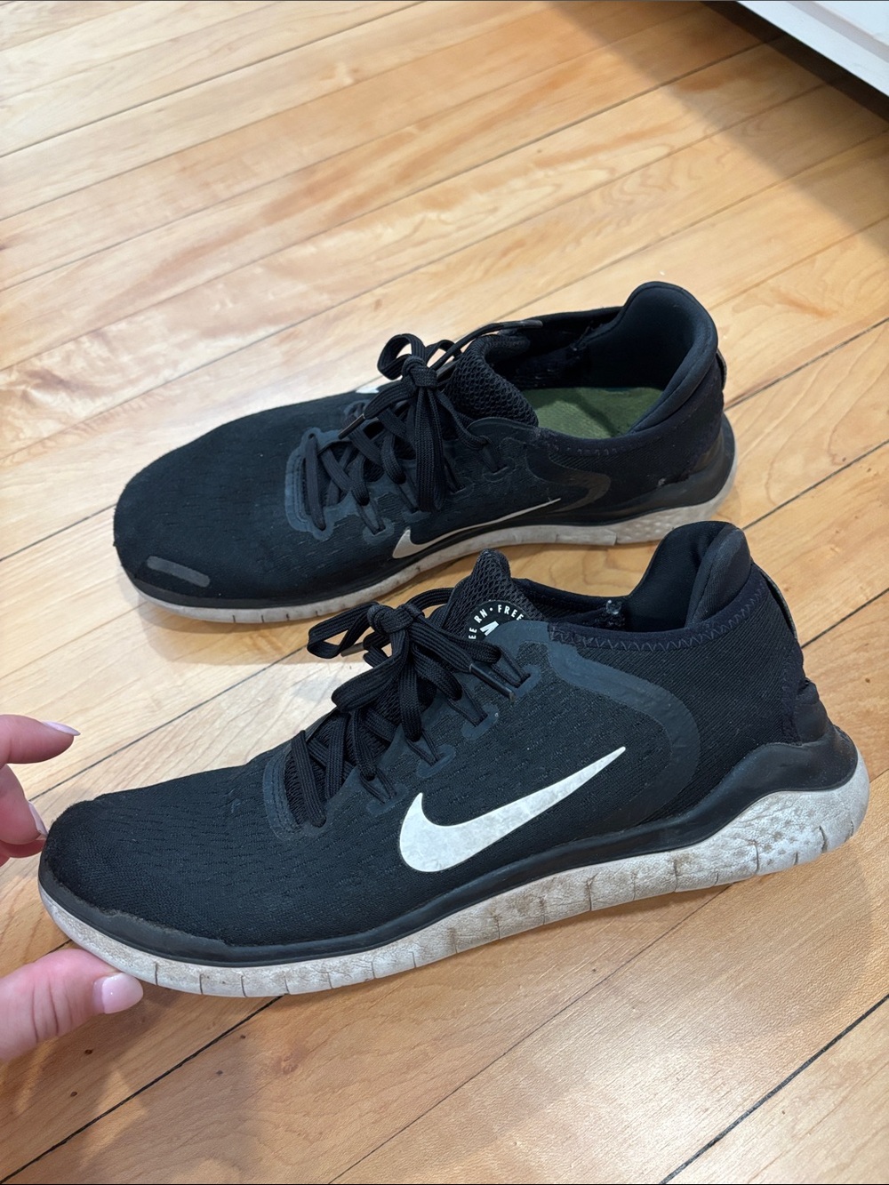 Nike free run sneakers!